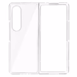 Coque de protection Galaxy Z Fold 4 - AVIZAR - Dos Rigide Coins Bumper Cadre Écran Externe Transparent