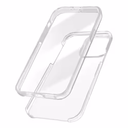 Coque de protection intégrale AVIZAR pour iPhone 14 Pro Max - Transparent - Souple et rigide - Protection 360°