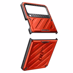 Coque antichoc - Supcase - Unicorn Beetle Pro - Samsung Galaxy Z Flip 4 - Rouge - Résistance militaire