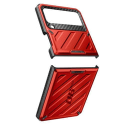 Coque antichoc - Supcase - Unicorn Beetle Pro - Samsung Galaxy Z Flip 4 - Rouge - Résistance militaire