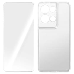 Pack de protection - AVIZAR - Oppo Reno 8 Pro 5G - Silicone gel - Verre trempé 9H - Transparent