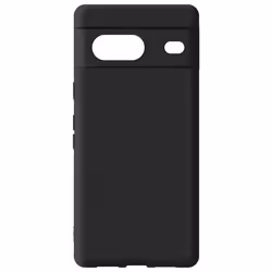 Coque Google Pixel 7 Résistante Silicone Gel Souple Flexible Légère Noir