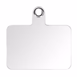Languette dattache - Universelle - Transparent - Compatible avec toutes les coques - Matériau synthétique
