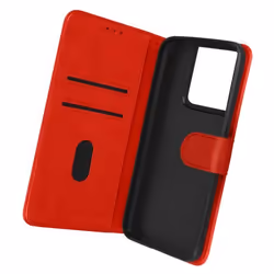 Housse Oppo Reno 8 5G - AVIZAR - Clapet Portefeuille - Rouge