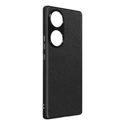 Coque de protection - AVIZAR - Honor 70 - Noir - Texture litchi - Ultra-fine et légère