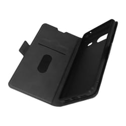 Etui Portefeuille Effet Cuir Support Vidéo Noir - AVIZAR - Google Pixel 7 - Coque Rigide - Rabat