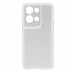 Coque - Oppo - Reno 8 Pro 5G - Silicone Gel Flexible - Blanc Translucide - Ultra-Fine