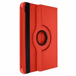 Housse pour iPad 109 2022 - AVIZAR - Support Rotatif 360° - Rouge - Protection intégrale