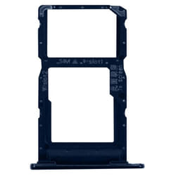 Tiroir Carte SIM de Remplacement pour Huawei P Smart 2019 et 2020 - Bleu