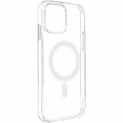 Coque pour MagSafe pour iPhone 11 Pro - AVIZAR - Cercle magnétique - Transparent - Souple