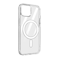 Coque MagSafe pour iPhone 14 Plus - AVIZAR - Cercle magnétique - Rigide - Transparent