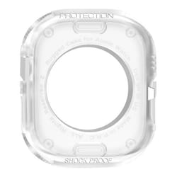 Coque de protection en fibre de carbone pour Apple Watch 8 7 45mm et 6 5 4 2 44mm et 3 2 1 45mm - AVIZAR - Blanc