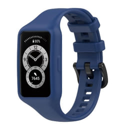 Bracelet - AVIZAR - Huawei Band 7 / 6 Pro / 6 / Honor Band 6 - Silicone Souple - Bleu - Ajustable