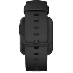 Bracelet pour Xiaomi Mi Watch Lite / Redmi Watch - AVIZAR - Silicone Doux - Noir