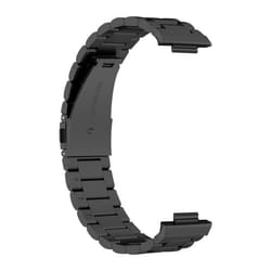 Bracelet - AVIZAR - Huawei Watch Fit 2 - Acier Inoxydable - Noir - Boucle Déployante