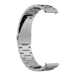 Bracelet - AVIZAR - Huawei Watch GT Runner / GT 3 46mm - Acier inoxydable - Fermoir papillon - Gris