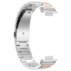 Bracelet pour Huawei Watch Fit 2 Maille Acier Inoxydable argent / rose gold