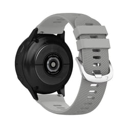 Bracelet - AVIZAR - Galaxy Watch Active 2 - Silicone Texturé - 40mm - Gris