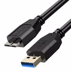 Câble USB 3.0 - AVIZAR - Micro B - 18m - Compatible Samsung Galaxy S5 Note 3 Note Pro 12.2 - 48Gbps