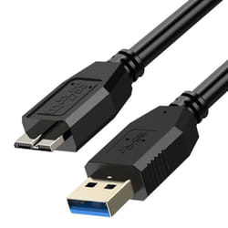 Câble USB 3.0 - AVIZAR - Micro B - 18m - Compatible Samsung Galaxy S5 Note 3 Note Pro 12.2 - 48Gbps