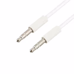 Câble Audio Auxiliaire AVIZAR - Jack 3.5mm - 1m - Blanc