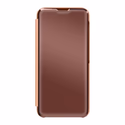 Housse AVIZAR pour Samsung Galaxy S23 - Étui Clear View avec Clapet Miroir Rose Gold