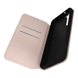 Housse AVIZAR pour Samsung Galaxy S23 - Rose - Coque rigide - Rabat aimanté - Support vidéo