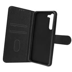 Housse - AVIZAR - Samsung Galaxy S23 - Portefeuille - Support Vidéo - Noir