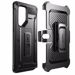 Coque pour Samsung S22 Ultra - SUPCASE - Unicorn Beetle Pro - Antichoc - Béquille - Noir
