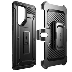 Coque pour Samsung S22 Ultra - SUPCASE - Unicorn Beetle Pro - Antichoc - Béquille - Noir