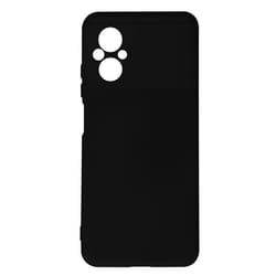 Coque de protection AVIZAR pour Xiaomi Poco M5 - Semi-rigide - Fine - Noir