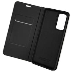 Étui pour Xiaomi 12 Lite - AVIZAR - Design Carbone Noir et Argent - Rabat Magnétique - Rangement Carte