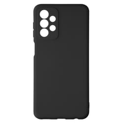 Coque pour Samsung Galaxy A23 5G Silicone Finition Mate Anti-traces noir