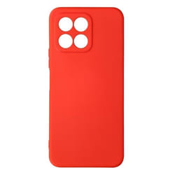 Coque de protection AVIZAR pour Honor X6 et Honor X8 5G - Rouge - Semi-rigide - Soft-touch - Fine