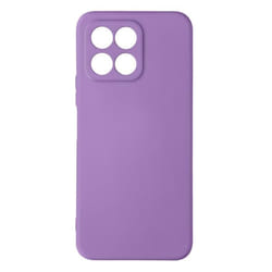 Coque pour Honor X6 et Honor X8 5G Semi-rigide Soft-touch Fine Violet
