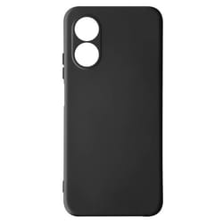 Coque de protection - AVIZAR - Oppo A17 - Semi-rigide - Soft-touch - Noir
