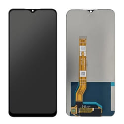 Écran LCD Vitre Tactile pour Oppo A17 - Noir - Bloc Complet - Fonction Tactile - Rendu de laffichage
