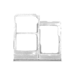 Tiroir Carte SIM de Remplacement pour Samsung Galaxy A20e - Blanc - Dual Nano SIM + Micro-SD - 13 g