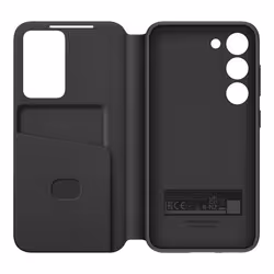 Étui pour Galaxy S23 Plus à Fenêtre Clear View Cover Orginal Noir