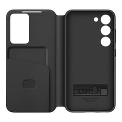 Étui pour Galaxy S23 Plus à Fenêtre Clear View Cover Orginal Noir