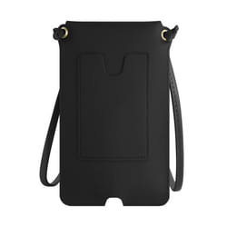 Etui chaussette Smartphone avec Rangement carte Simili cuir Noir