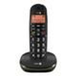 Téléphone Senior Fixe Doro PhoneEasy 100W Sans fil DECT Son amplifié Noir