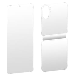 Film de Protection - AVIZAR - Oppo Find N2 Flip - Silicone Souple - Ultra-Transparent - Protection Intégrale