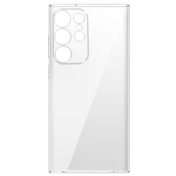 Coque de protection AVIZAR pour Samsung Galaxy S23 Ultra - Silicone transparent - Protection caméra