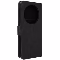 Étui pour Honor Magic 5 Pro - AVIZAR - Chesterfield - Noir - Fonction support vidéo