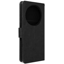 Étui pour Honor Magic 5 Pro - AVIZAR - Chesterfield - Noir - Fonction support vidéo