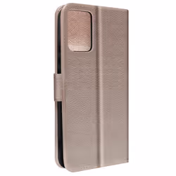 Étui folio AVIZAR Chesterfield pour Xiaomi Redmi Note 12 5G et Poco X5 Pro - Rose - Porte-carte et support vidéo
