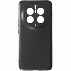 Coque pour Huawei Mate 50 Pro - AVIZAR - Souple - Noir - Protection contre les chocs et rayures