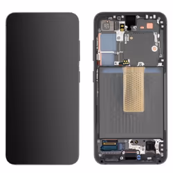 Écran Complet Officiel pour Samsung S23 Vitre Tactile et Châssis Vert