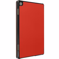Étui pour Lenovo Tab M10 Gen 3 - AVIZAR - Rouge - Support vidéo - Clavier - Protection intégrale